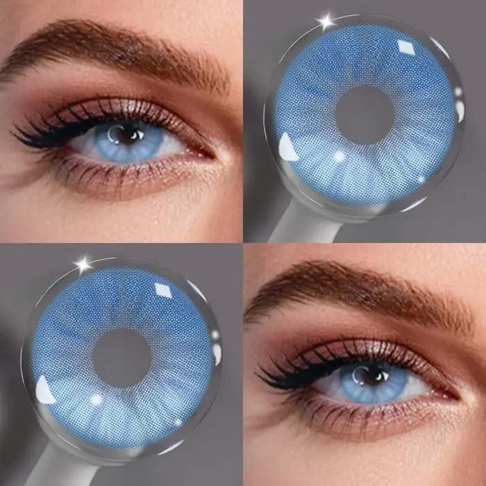 Lentilles de contact colorées naturelles pour femmes