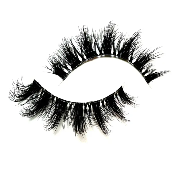 10 paires de Faux cils 6D Super moelleux et vaporeux