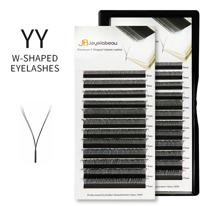 Extensions de cils en forme de W JB Jeyelabeau 3D/4D/5D
