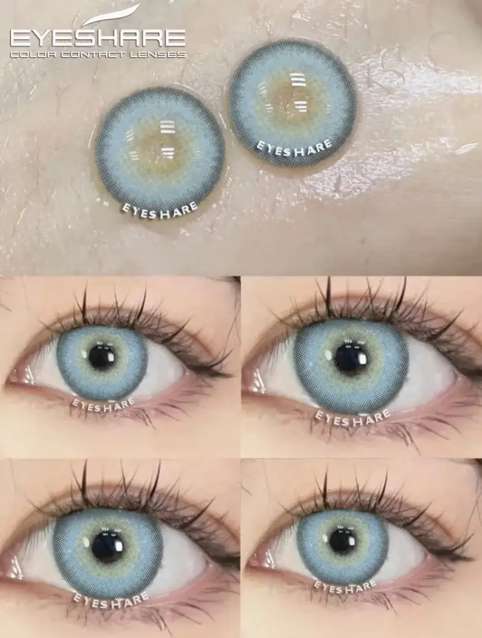 EYESHARE lentilles de contact de couleur pour les yeux 2 pièces