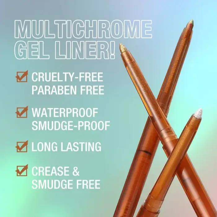 Caméléons Eyeliner liquide perle brillant métallique fard à paupières Liner Multi Chrome couleur Aurora maquillage des yeux paillettes Pigment