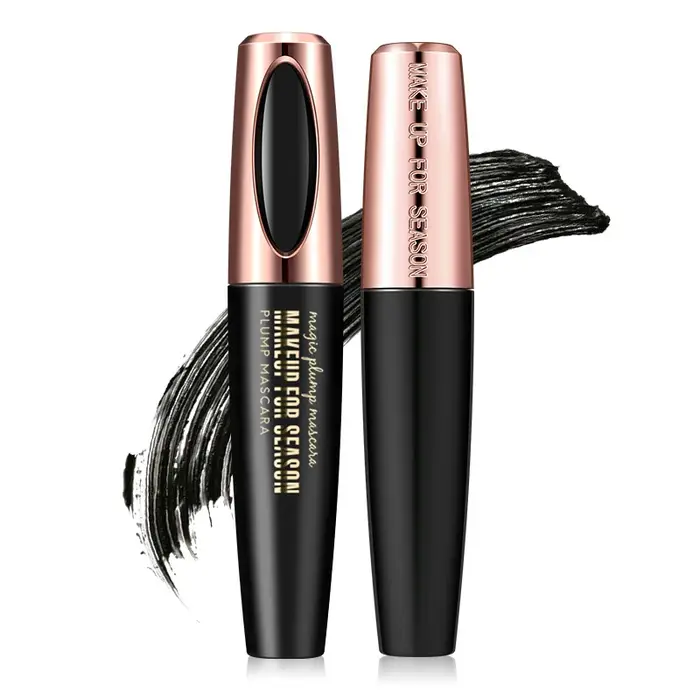 Mascara 4D imperméable, épais, longs, anti-taches, dodus, chiffré, bouclage longue durée, grand maqu