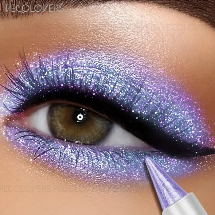 Stylo fard à paupières monochromatique brillant et bâton