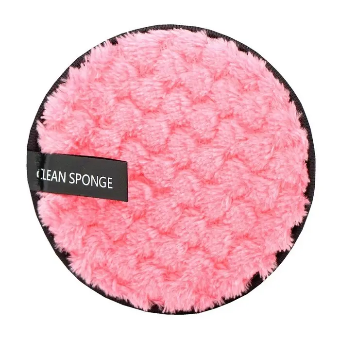 1 pièce Lingette démaquillante en microfibre lavable