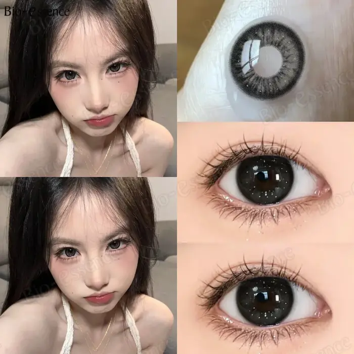 2024 nouvelles lentilles de Contact colorées bio-essense pour les yeux 1 paire