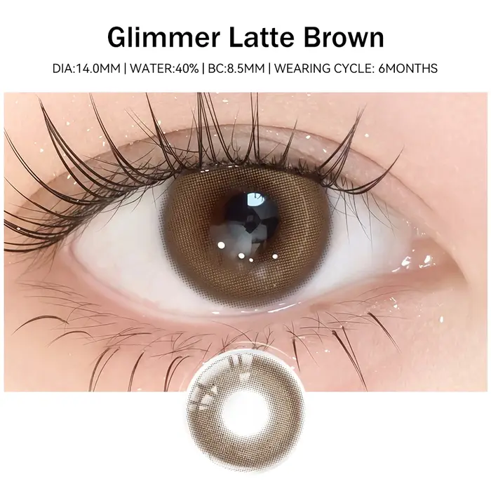 1Pair lentilles de Contact à motif spécial pour les yeux couleur beauté élèves Cosplay