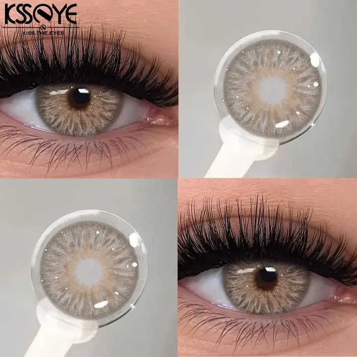 KSSEYE 1 paire de lentilles de Contact de couleur naturelle Cleopatra série 2.0 pour les yeux