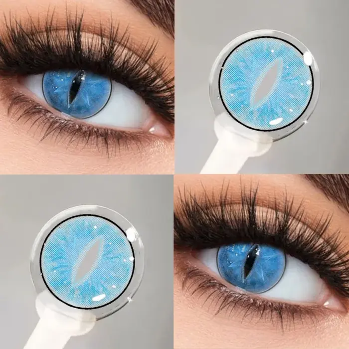 Lentilles de Contact Colorées pour Halloween