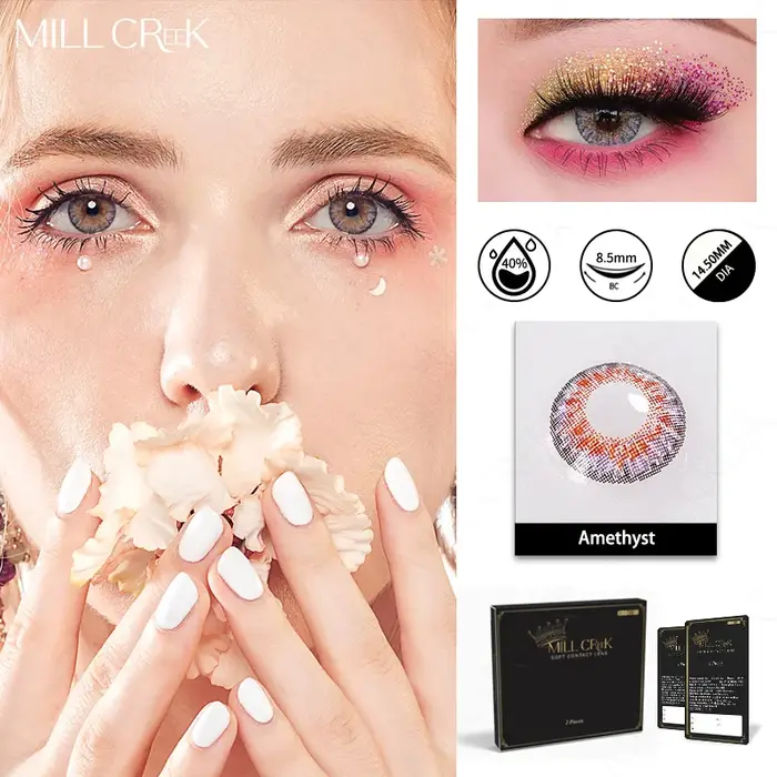 Lentilles de contact colorées pour cosplay