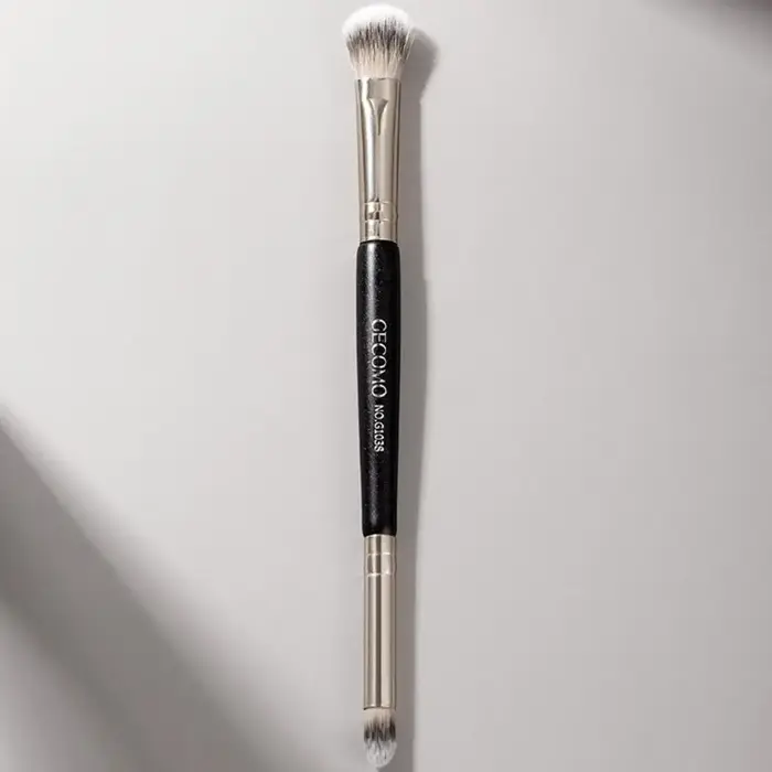 Pinceaux à maquillage double embout pour les yeux