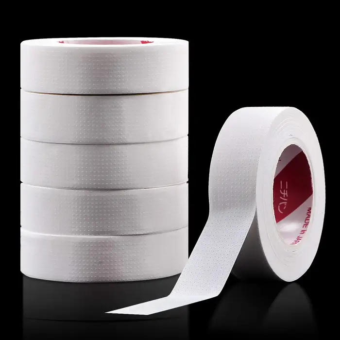 50 rouleaux de ruban isolant japonais pour Extension de cils, non pelucheux sous les coussinets pour