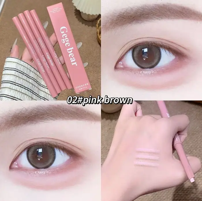 Crayon ombre mat double ton sous les yeux