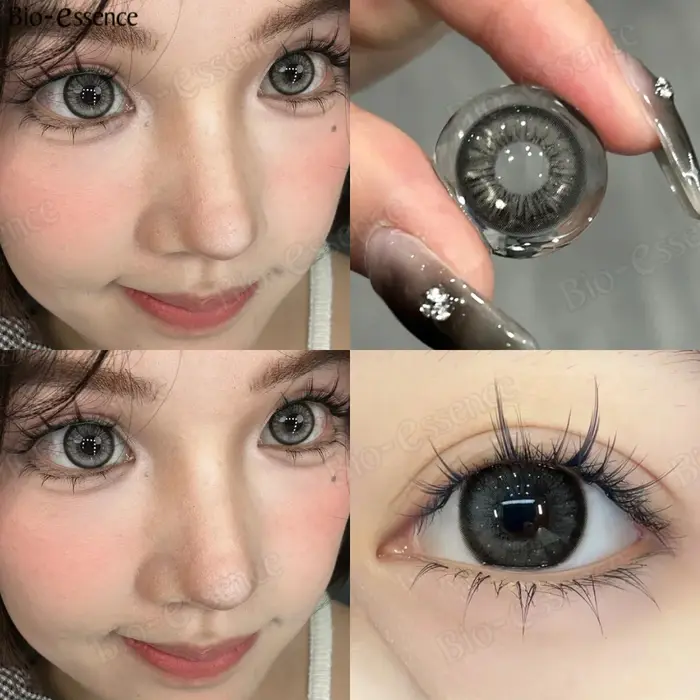2024 nouvelles lentilles de Contact colorées bio-essense pour les yeux 1 paire
