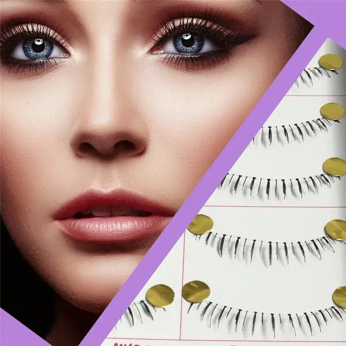 Extension de faux cils, accessoire de maquillage professionnel, différents styles, 10 paires