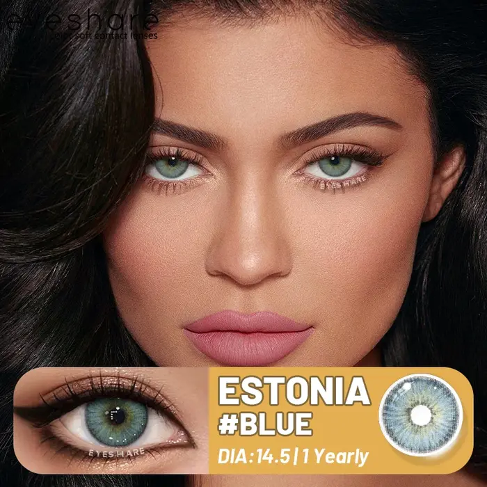 EYESHARE 1 paire de lentilles de Contact de couleur pour les yeux