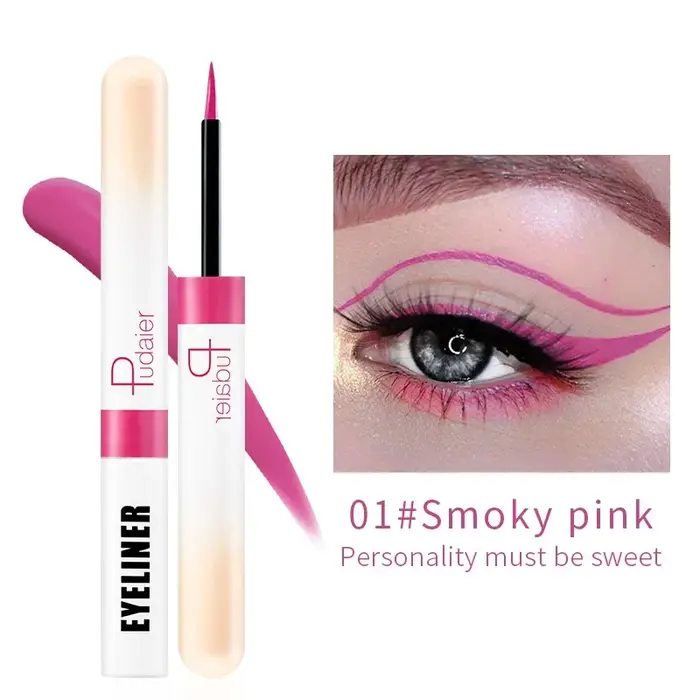 Crayon Eyeliner liquide coloré mat de marque de haute qualité, maquillage imperméable, durable, liss