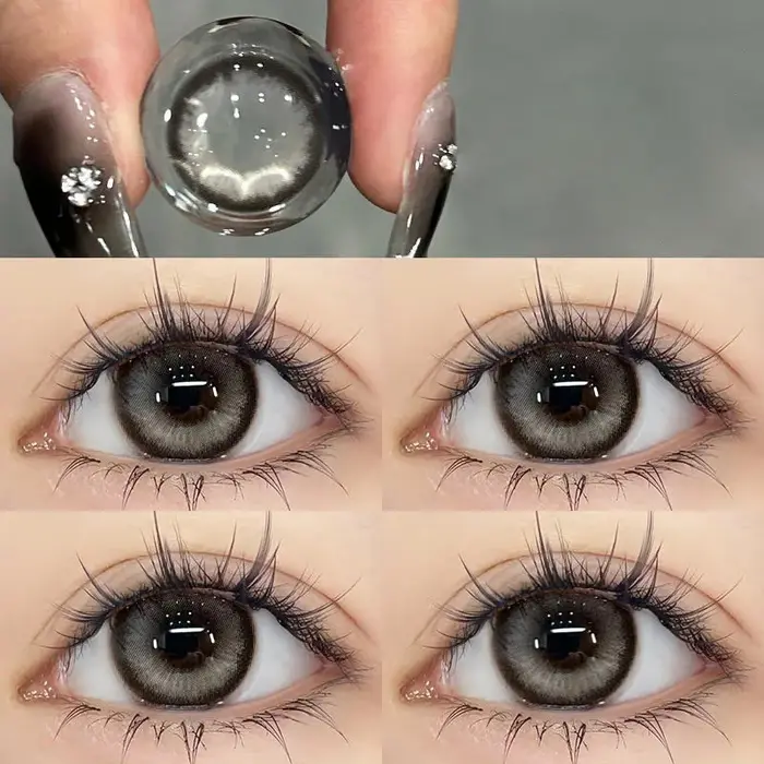 KSSEYE 1 paire de lentilles de couleur naturelle pour les yeux avec chron bébé