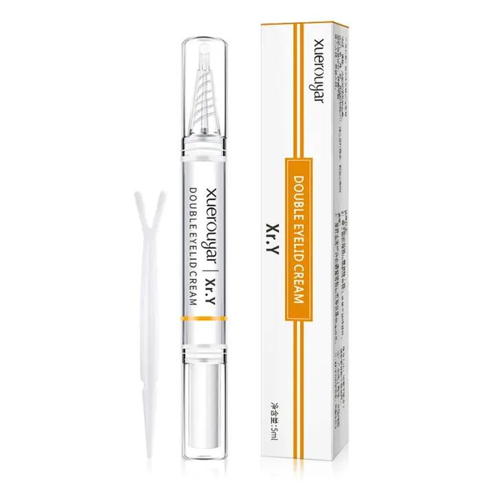 Crème de réglage de la paupière double longue étanché