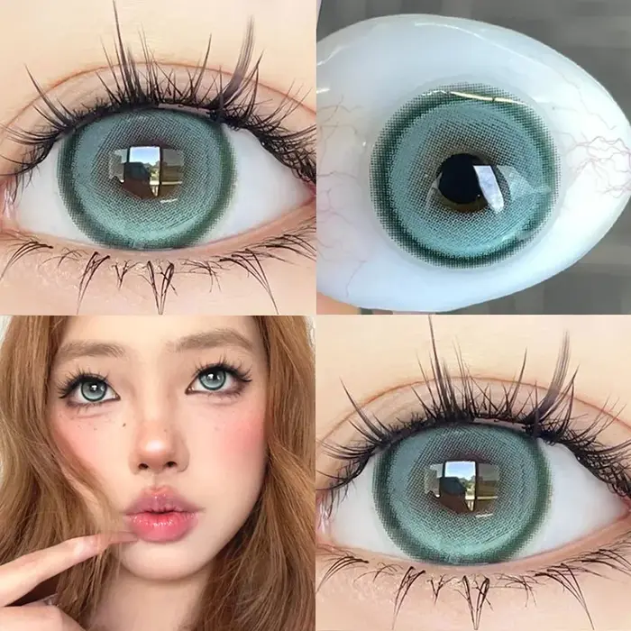 Lentilles de contact coréennes avec délinquants