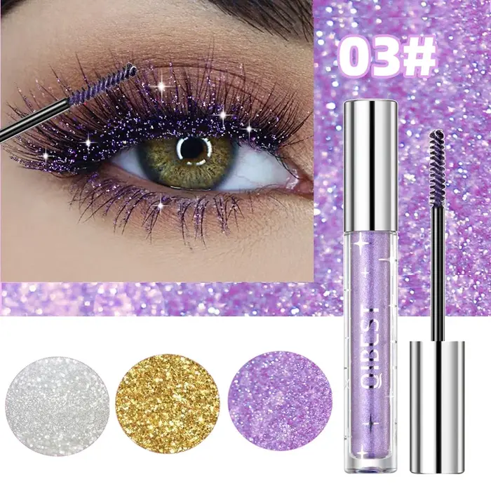 Mascara à paillettes imperméable