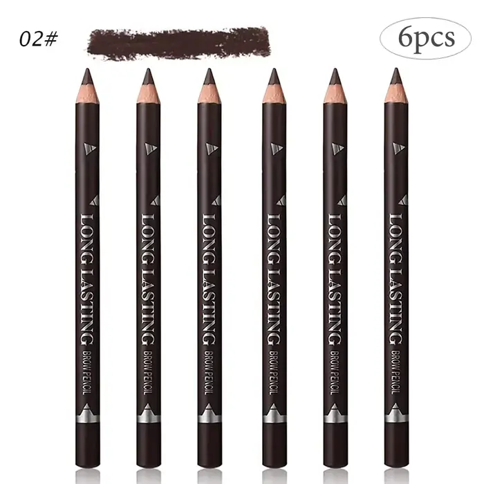 Crayon à sourcils professionnel imperméable pour femmes, stylo de maquillage pour les yeux, couleur