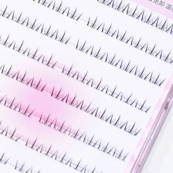 Extensions de cils inférieurs sans colle