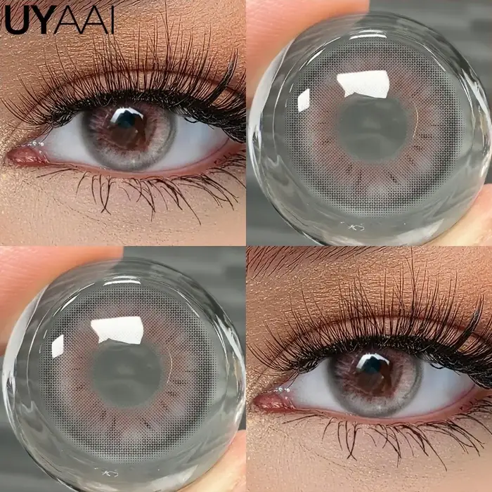 Lentilles de contact UYAAI : Lentilles de beauté noires