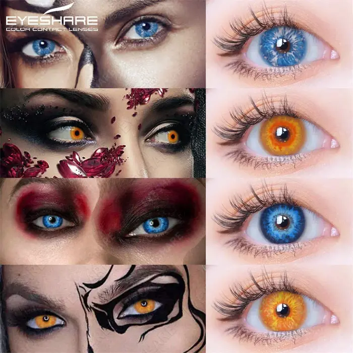 Lentilles de Contact Colorées pour les Yeux