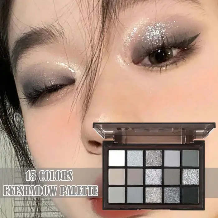 Palette de fards à barrage pour le maquillage Goth