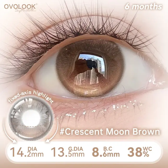 Lentilles de Contact bleues pour les yeux mode couleur élèves beauté