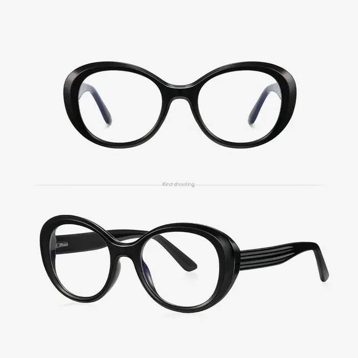 Toketorism Vintage ovale montures de lunettes femmes lumière bleue lunettes à la mode TR90 optique l