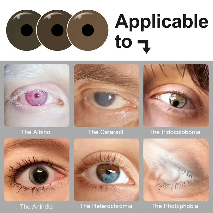 Lentilles Iris Prosthetiques 1 paire