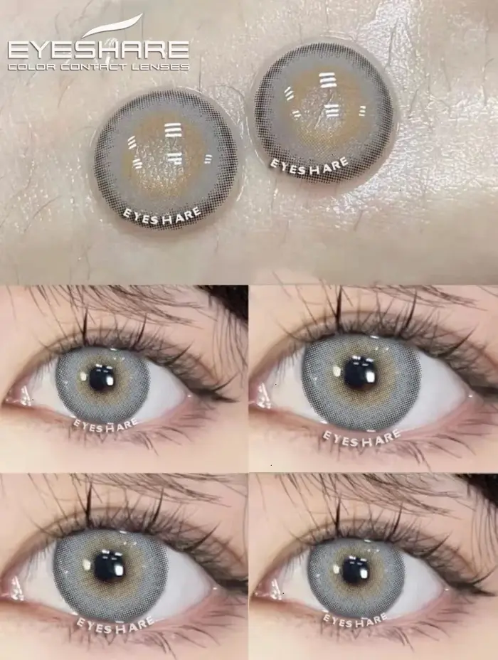 EYESHARE lentilles de contact de couleur pour les yeux 2 pièces