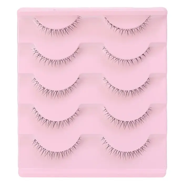 5 paires de cils inférieurs sous