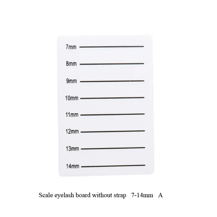 Tablette de greffe de faux cils, support de bande individuelle, plaque à main, outil de palette de c