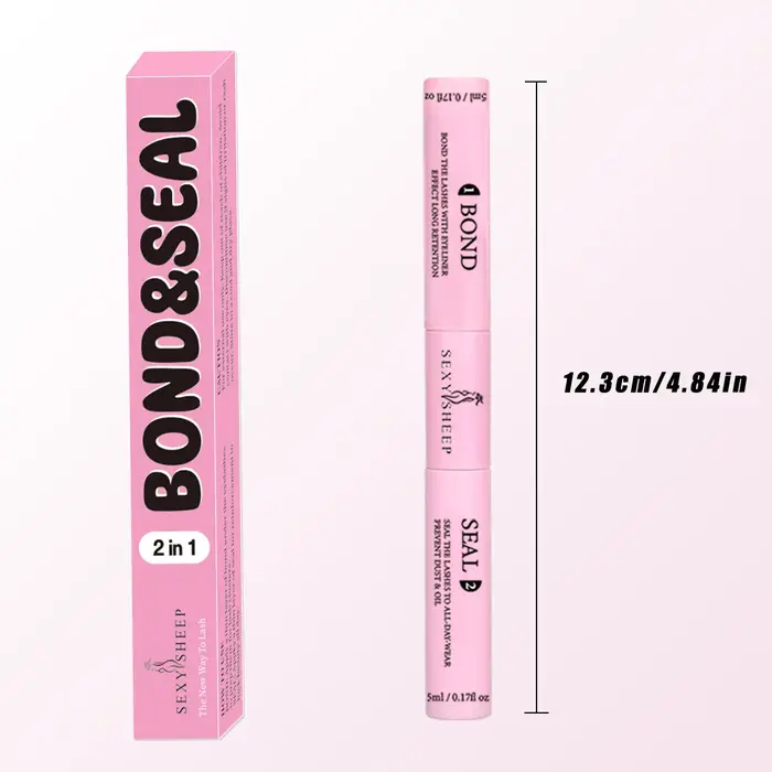 Colle à grappes de cils, liaison et joint de cils 10 ml colle à cils 2 en 1 pour grappes, adhésif po