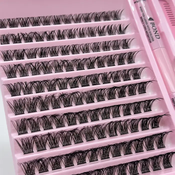 Ensemble de cils en grappe - Kit d'extension