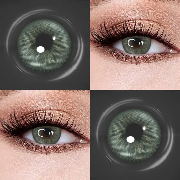 Lentilles de contact colorées bleues Lalens 14