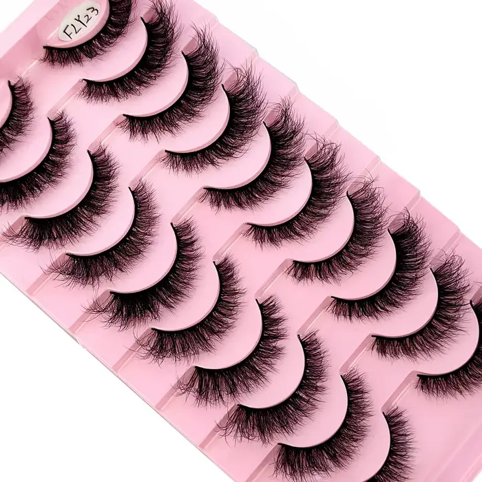 Faux-cils 3D en faux vison