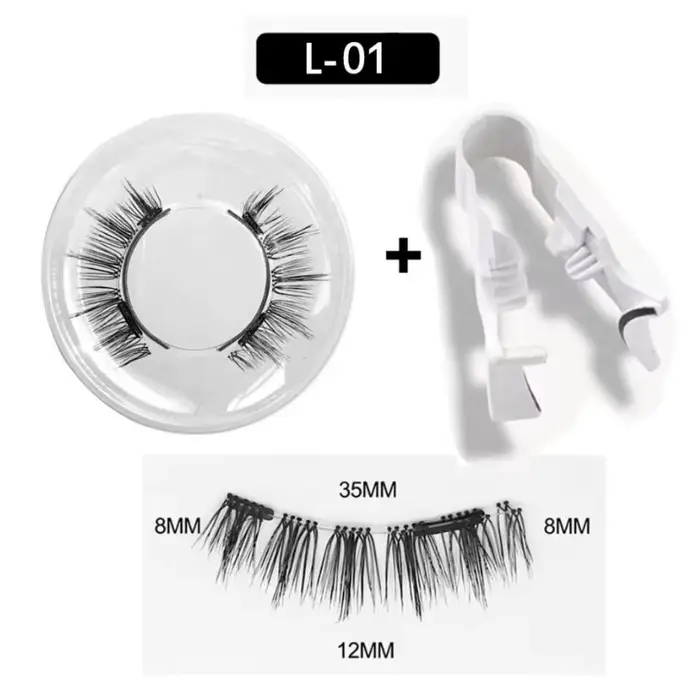 Faux cils magnétiques sans colle