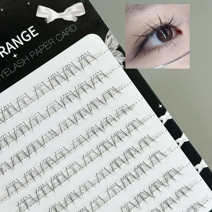 Cils inférieurs Herorange Cat, multi-clusters, légers, confortables, faciles à appliquer, aspect naturel, maquillage quotidien pour les yeux