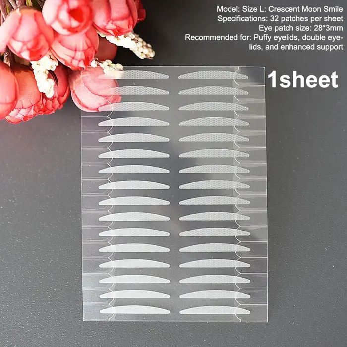 32 pièces/feuille Double bande de paupière Ultra rester beaux yeux Invisible imperméable