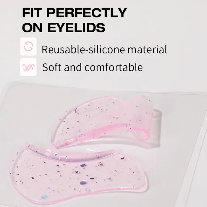 1 paire de coussinets de levage de cils inférieurs