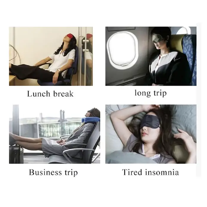 Masque pour les yeux de sommeil en imité