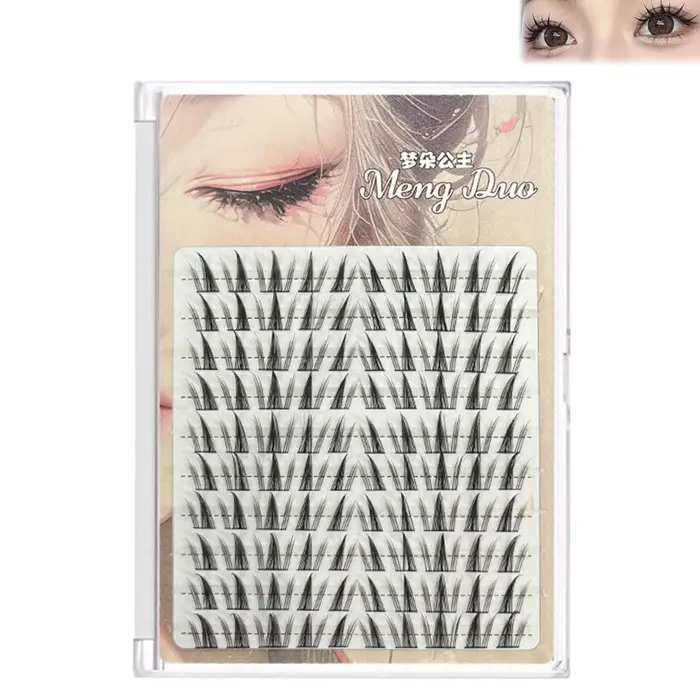 10 rangées 3D vaporeux Manga tournesol faux cils Volume moelleux Extension