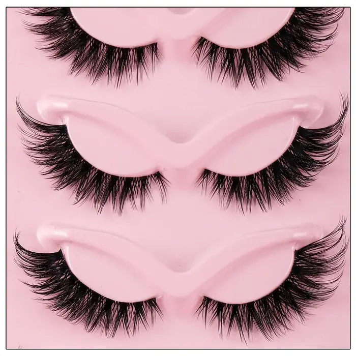 CHARMINGPOSE 5 paires de cils œil de chat | Faux