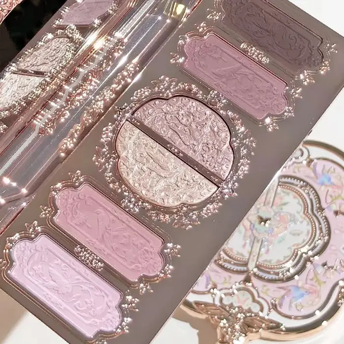Flower Knows – Palette de fards à paupières 6 couleurs en relief