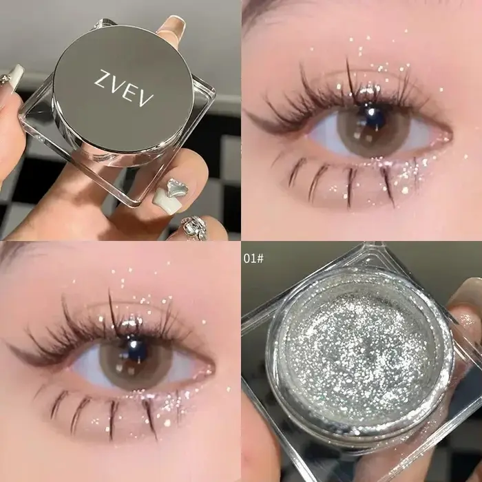 Fard à paupières diamant mat nacré, brillant naturel, maquillage pour les yeux, atmosphère haut de g