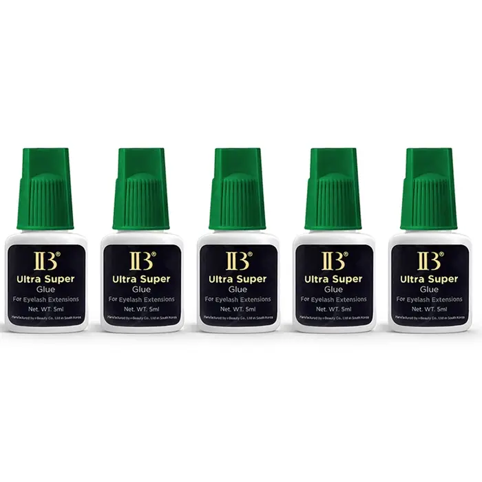 IB 5ml corée Original IBeauty Ultra Super Extensions de cils colle 5ml IB capuchon vert faux