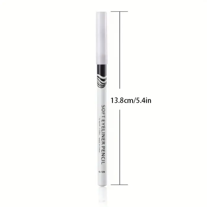 Stylo Eyeliner intérieur blanc avec tige en bois